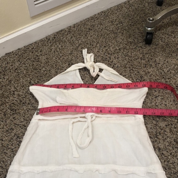 Anthropologie Odille Midi Dress Size XS White - Picture 5 of 7